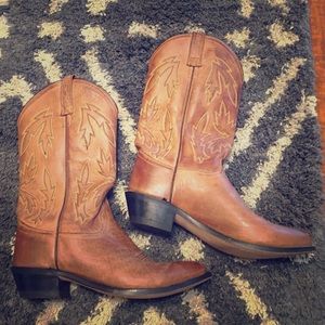 Old West Western Cowgirl Boots 👢 *LIKE NEW*